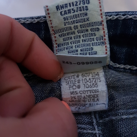 True Religion Billy Jeans Style # 10-572TS 98% Cotton Size 28 - Picture 9 of 13